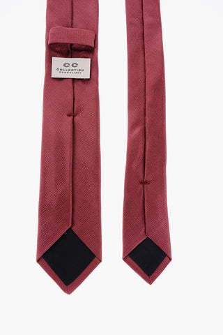 CC COLLECTION Twill Silk Kipper Tie