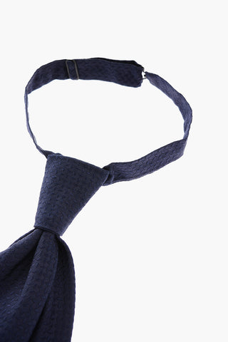 CC COLLECTION Cravatta Ascot in Seta a Fantasia
