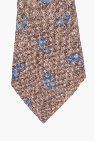 Cravatta in Seta a Fantasia Paisley