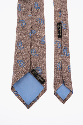 Cravatta in Seta a Fantasia Paisley