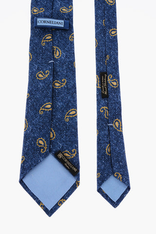 Paisley Motif Silk Tie