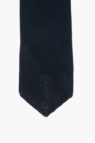 CC COLLECTION Solid Color Silk TRICOT Tie