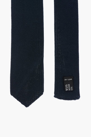 CC COLLECTION Solid Color Silk TRICOT Tie