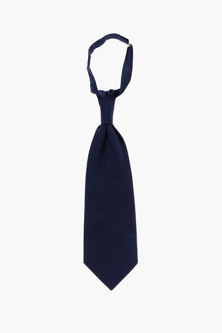 CC COLLECTION Cravatta Ascot in Seta a Tinta Unita