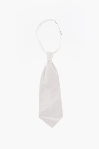 Polka Dot Silk Ascot Tie