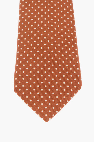 Polka Dots Silk Tie