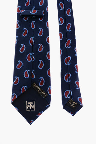 Cravatta in Seta a Fantasia Paisley
