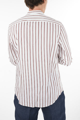 Mandarin Collar Flax Shirt