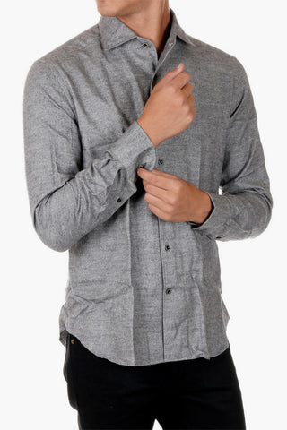 Standard Collar Popeline Cotton Shirt