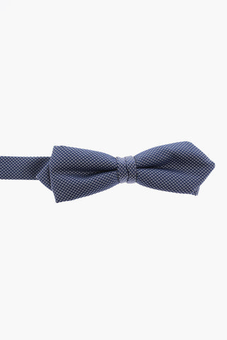 CC COLLECTION Solid Color Diamond Point Bow Tie