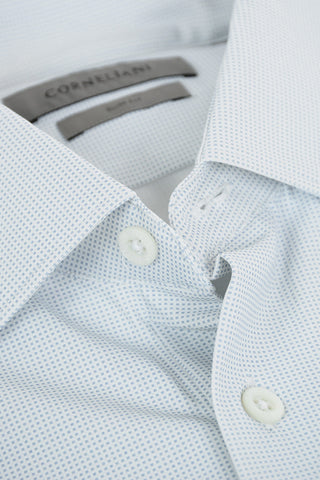 Camicia SLIM FIT in Cotone Pin Check