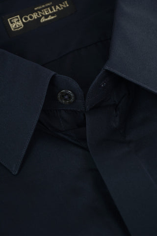Poplin Cotton Ceremony Shirt with Double Cuffs