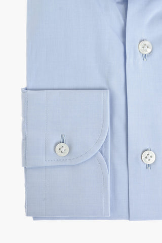 SARTORIA Poplin 200/2 Cotton Shirt with Standard Collar