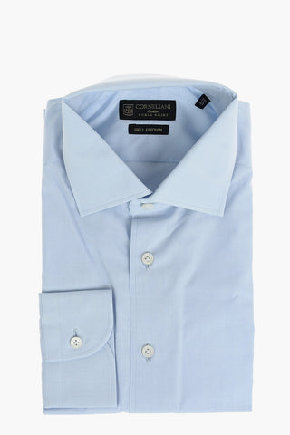 Poplin 200/2 Cotton NOBLE Shirt with Standard Collar