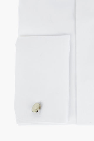 Camicia Cerimonia in Cotone con Gemelli
