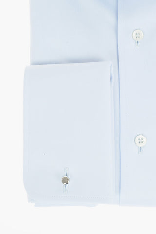COUTURE Camicia in Twill di Cotone con Polsini Doppi