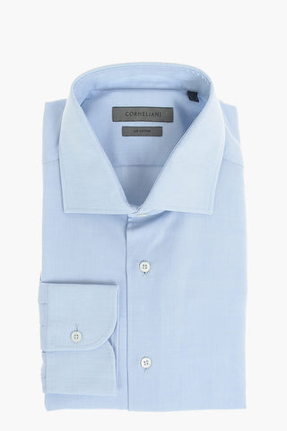Ice Cotton Shirt with Standard Collar
