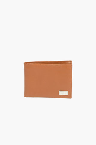 Tumbled Leather Trifold Wallet