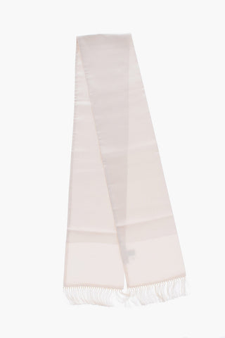 Fringed Silk Scarf