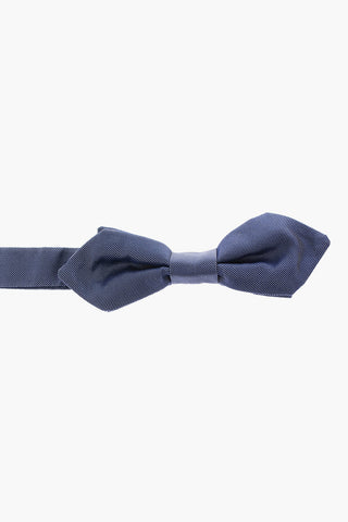 Silk Diamond Point Bow Tie