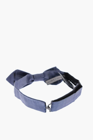 Silk Diamond Point Bow Tie
