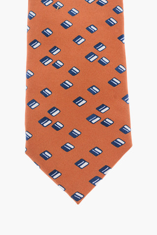 Patterned Silk Tie
