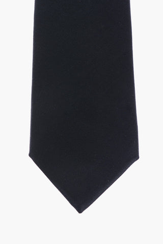 Solid Color Virgin Wool Tie