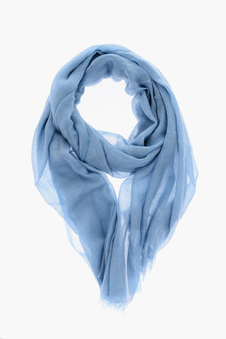 Solid Color Cashmere Blend Foulard
