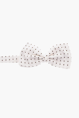 CC COLLECTION Papillon in Seta a Pois