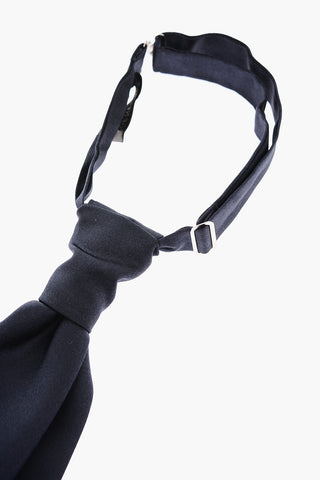 Cravatta Ascot in Seta con Colletto Regolabile
