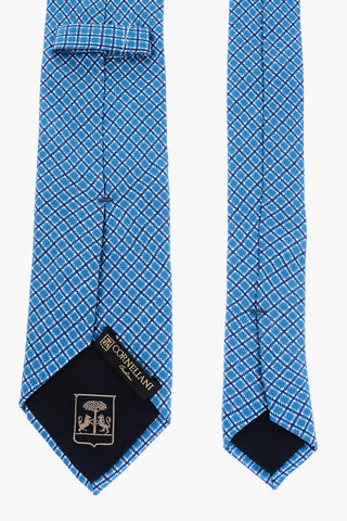 Two-Tone Checked Tie