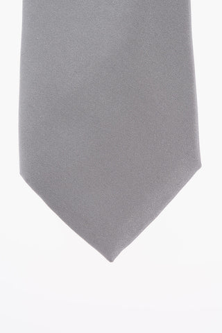 Solid Color Satin Tie