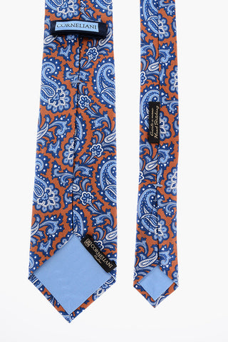 Cravatta a Motivo Paisley in Seta