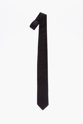 CC COLLECTION Regimental Striped Velour Tie