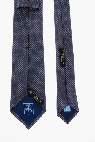 Embroidered Silk Tie