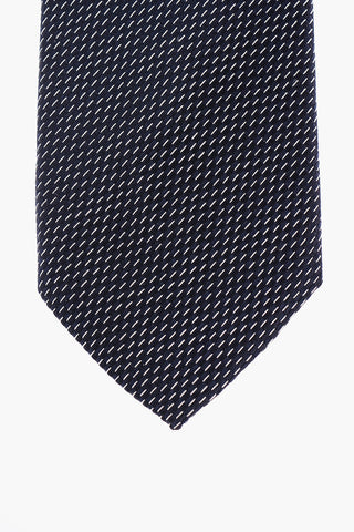Patterned Silk  Kipper Tie