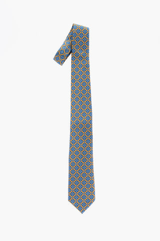 Patterned Repeating Satin Tie