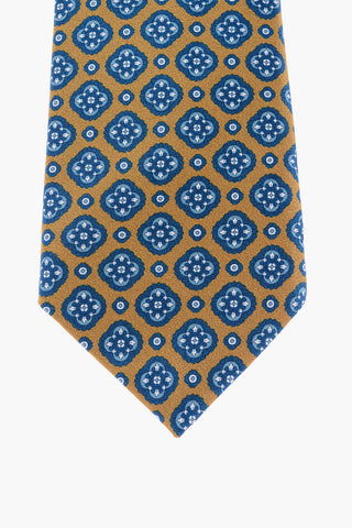 Patterned Repeating Satin Tie