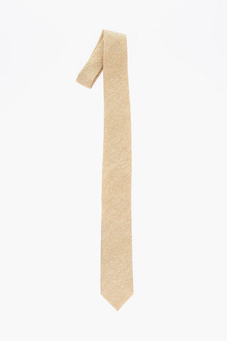 Boucle' Silk and Linen Tie