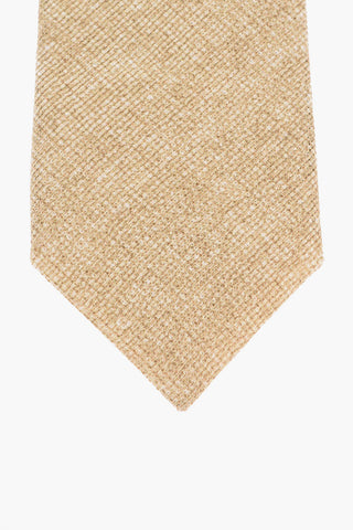 Boucle' Silk and Linen Tie