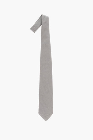 Patterned Silk Maxi Tie