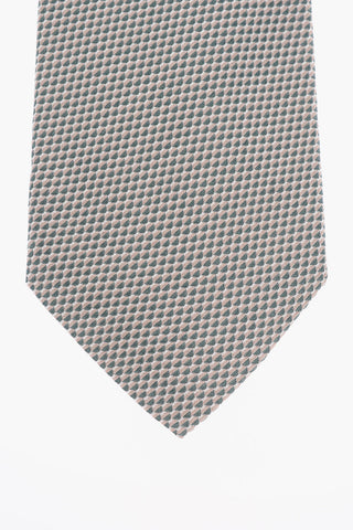 Patterned Silk Maxi Tie