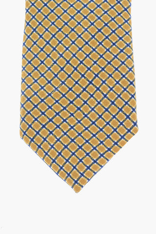 Two-Tone Checked Tie