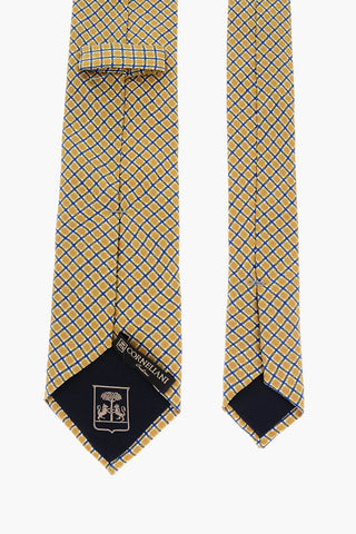 Two-Tone Checked Tie