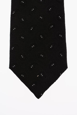 Cravatta Kipper in Seta a Motivo Paisley
