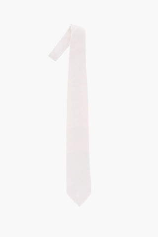 Solid Color Silk Maxi Tie