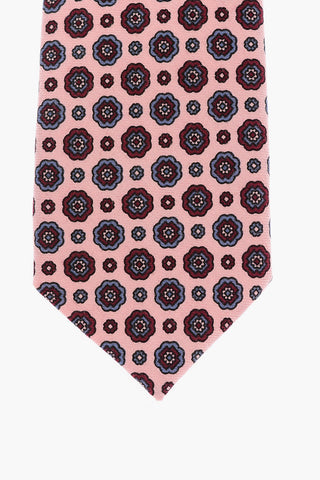 CC COLLECTION All-Over Motif Cotton Tie