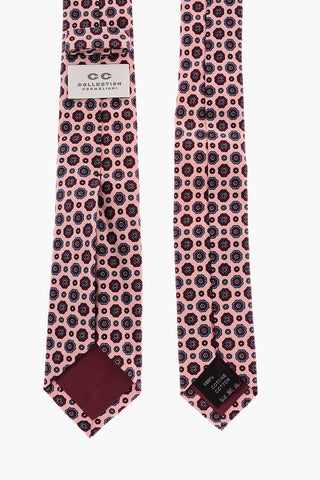 CC COLLECTION All-Over Motif Cotton Tie