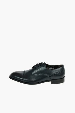 Brogues Details Suede Derby Shoes