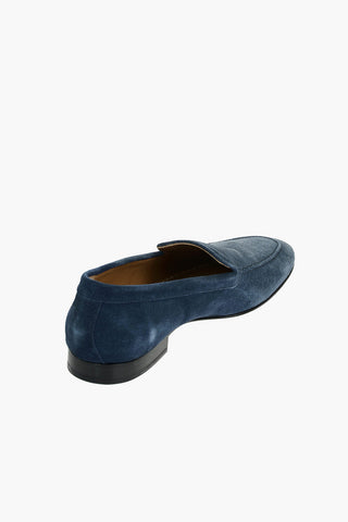 Suede Loafers With Leather Soles